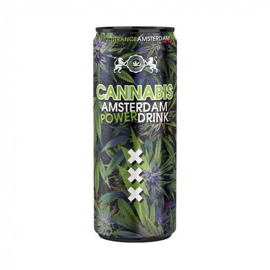 Boisson CBD énergisante Amsterdam power drink