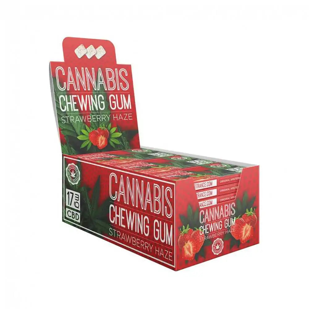 Chewing-gum CBD fraise