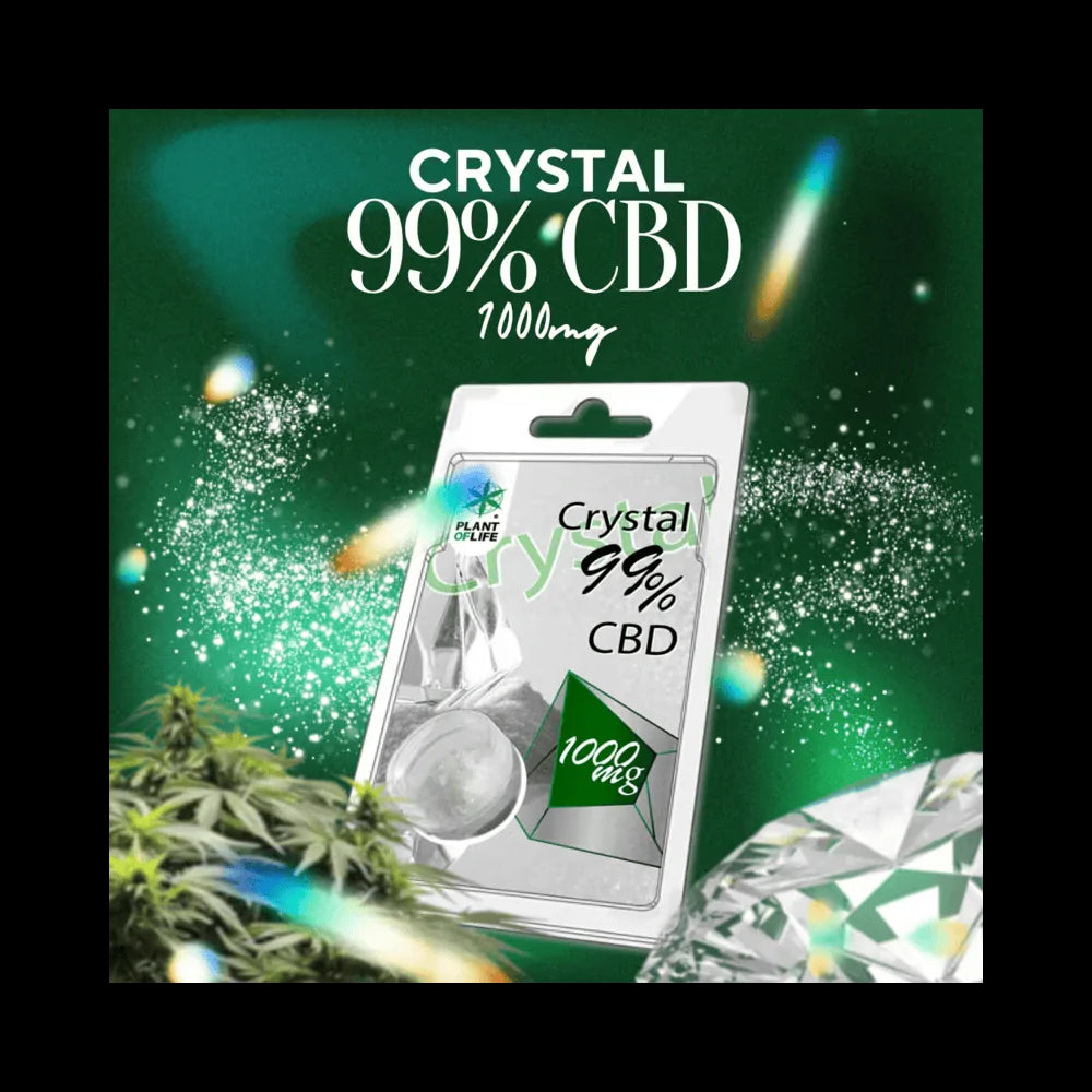 Cristaux CBD 99% 1000mg