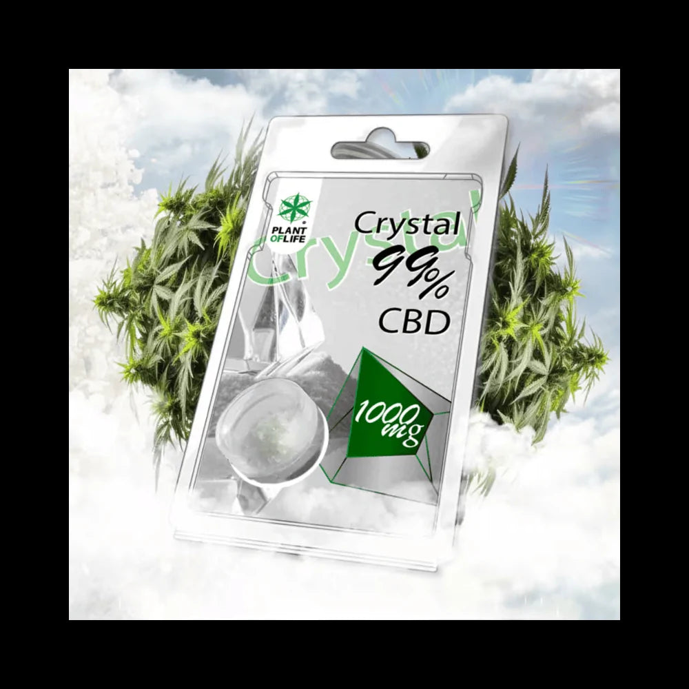 Cristaux CBD 99% 1000mg