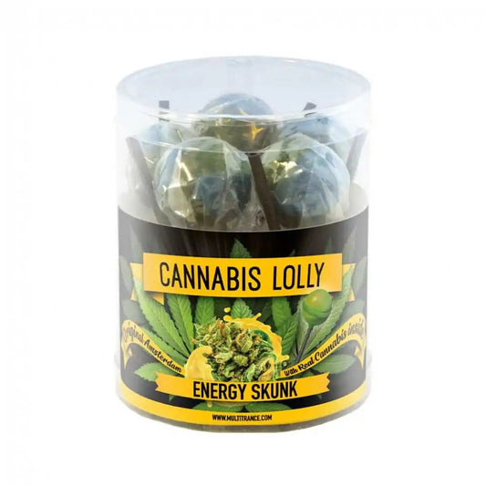 Sucette cannabis energy skunk - 10 pcs