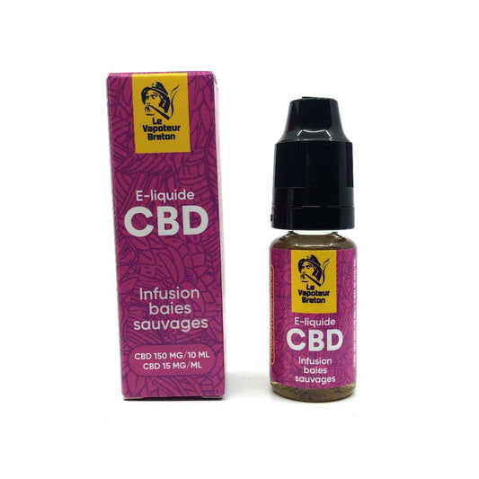 E-liquide CBD 150mg baies sauvages  | sans nicotine