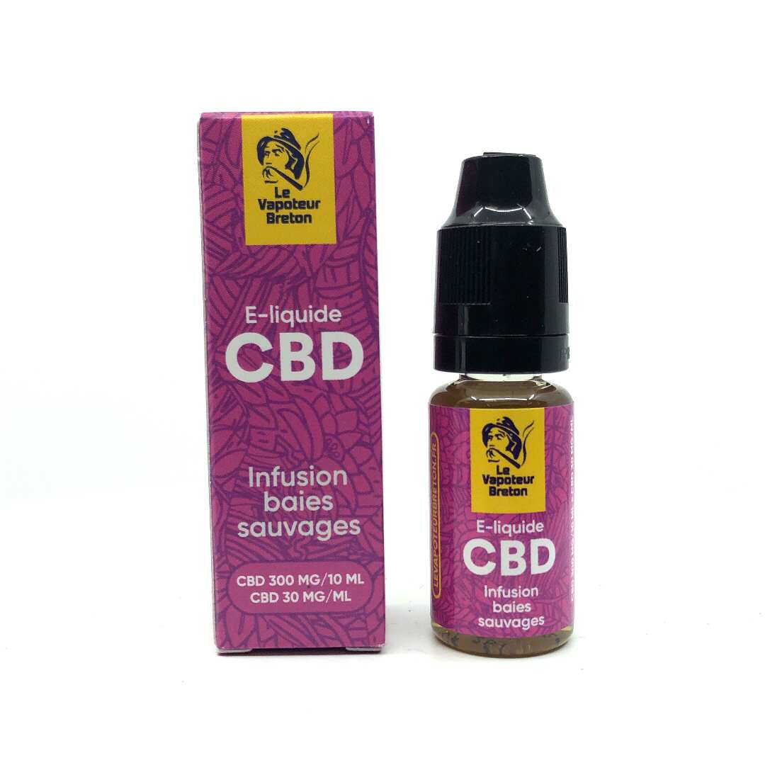 E-liquide CBD baies sauvages 150mg | sans nicotine