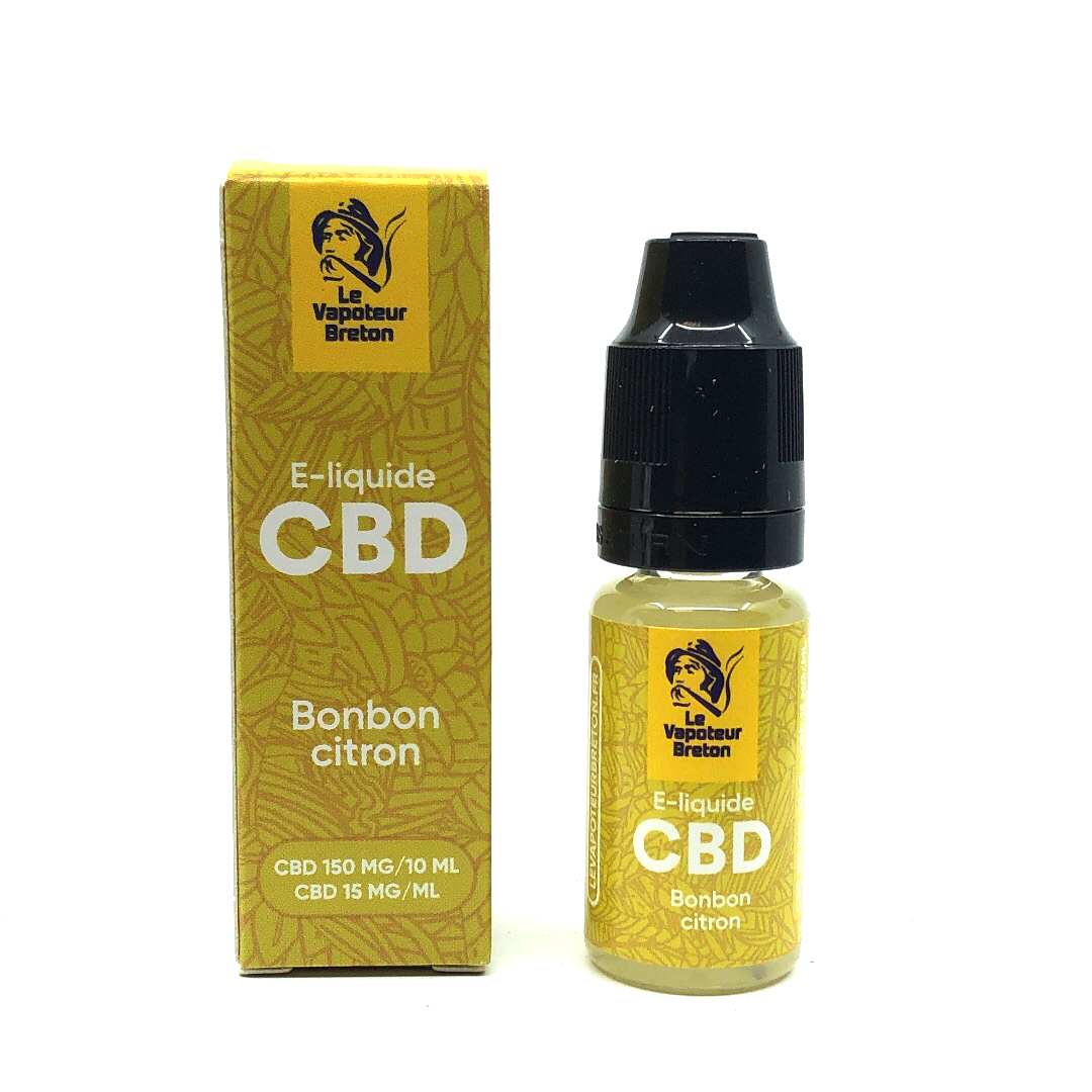 E-liquide CBD 150mg bonbon citron | sans nicotine