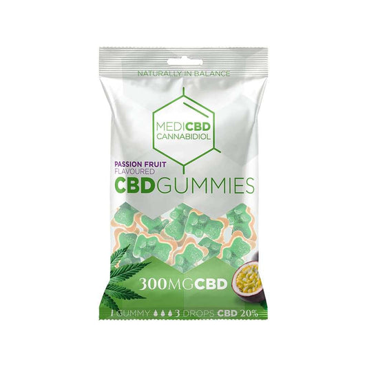 Bonbons CBD 300mg fruit de la passion