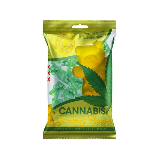 Bonbons CBD cannabis gummy bears