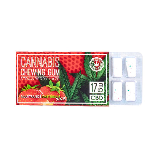 Chewing-gum CBD fraise